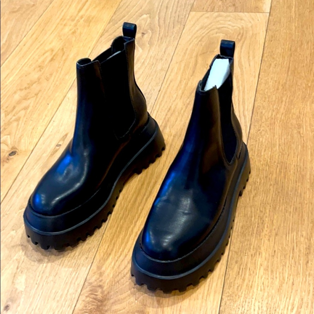 Brand new combat boots